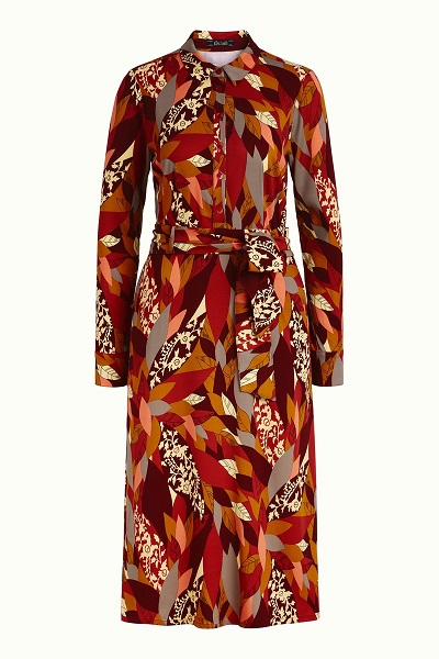 Sheeva Dress Temple Mineral Red