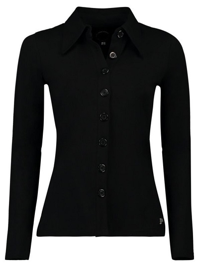 Button Shirt Black