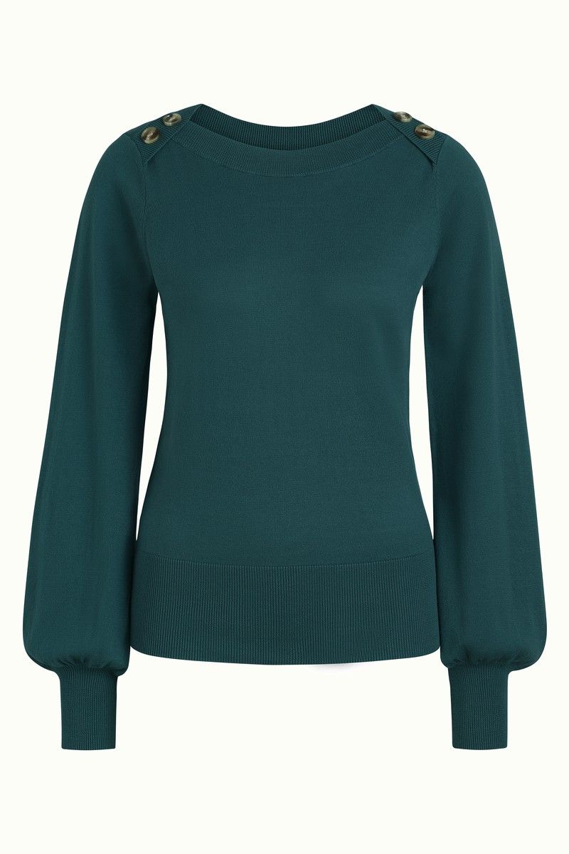 Marie Bell Top Cottonclub Pine Green