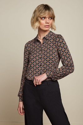 Maisie Blouse Jubilee Dragonfly Green