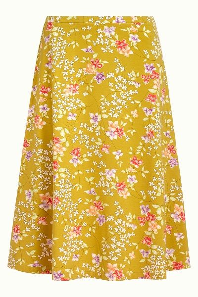 Juno Skirt Mariposa Spring Yellow