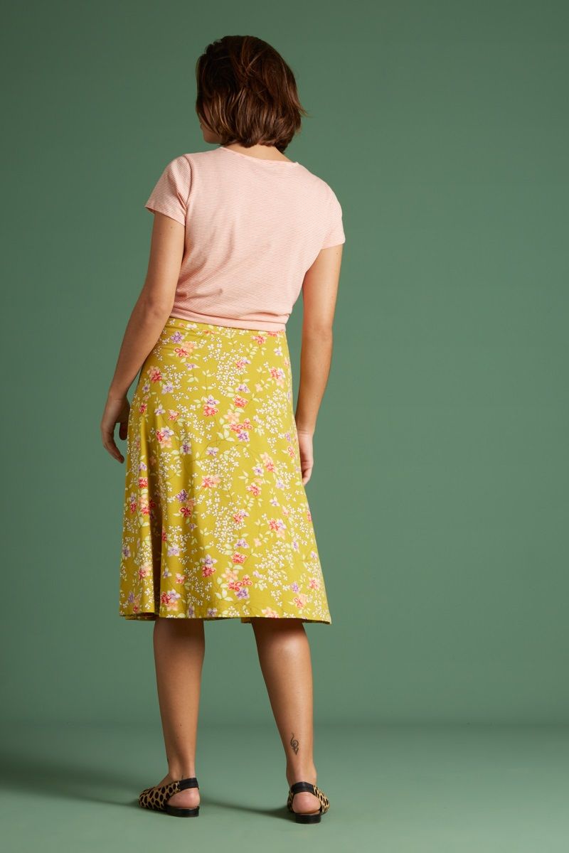 Juno Skirt Mariposa Spring Yellow