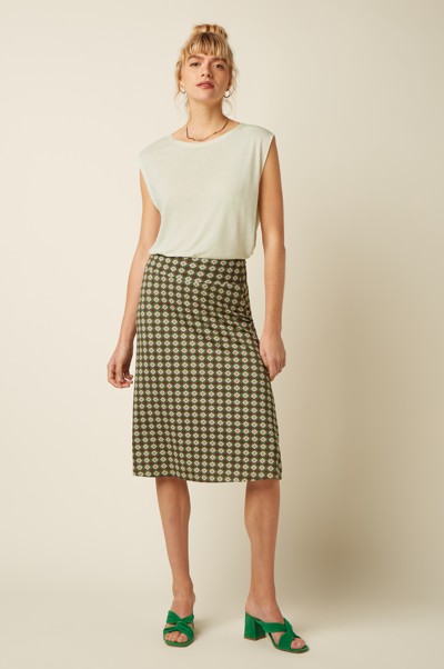 Border Juno Skirt Jade Ponderosa Green