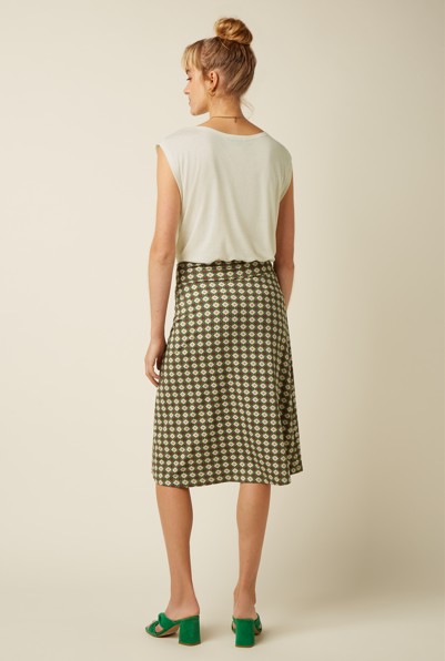 Border Juno Skirt Jade Ponderosa Green