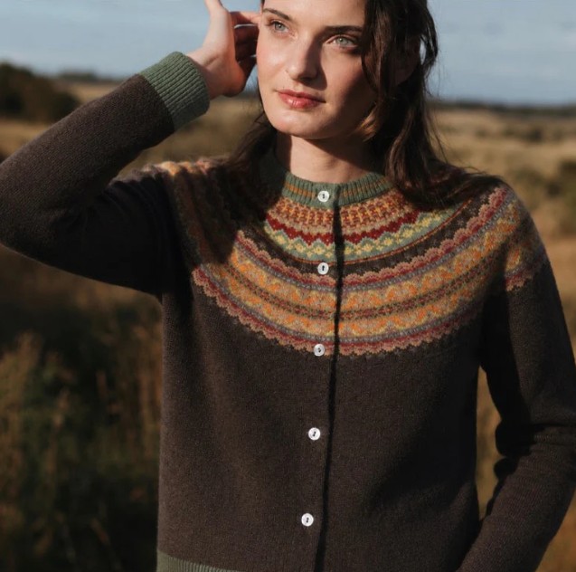 Alpine Short Cardigan Oakley