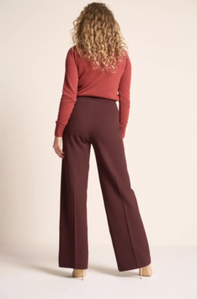Taylor Pants Grape Punty Paars