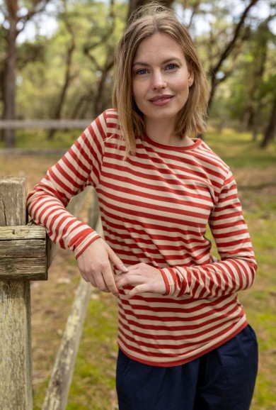 Danejubii Modal Tee Nougat Chili