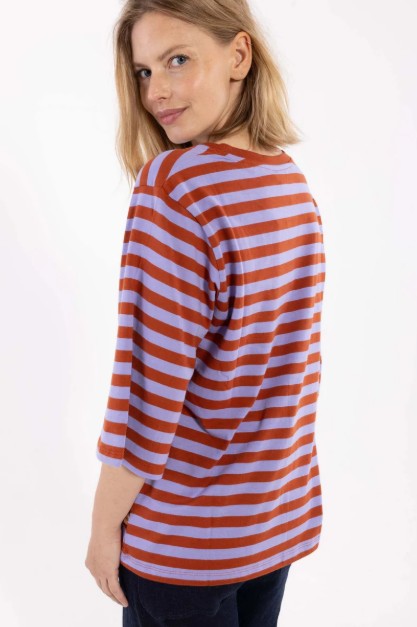 Danebasic Glad tee Light Lilac Chili