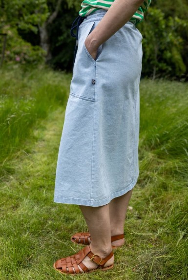 Daneprim denim Skirt Light Blue