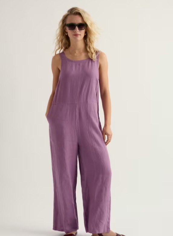 Salt Air Jumpsuit Regular Verbena