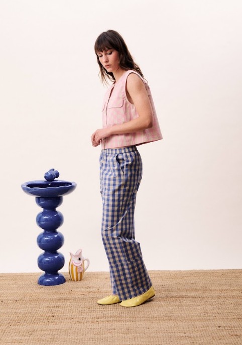 Pantalon Maris Bleu Azur