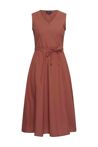 Dress Sleeveless Pecan