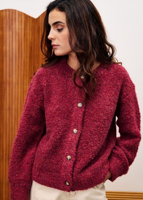 Gilet Bordeaux