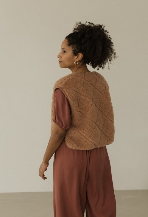 Gilet Camino Uni Quilted Rugby