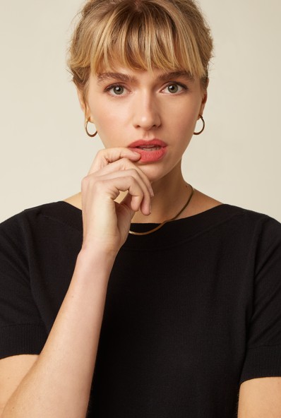 Audrey Top Club Black