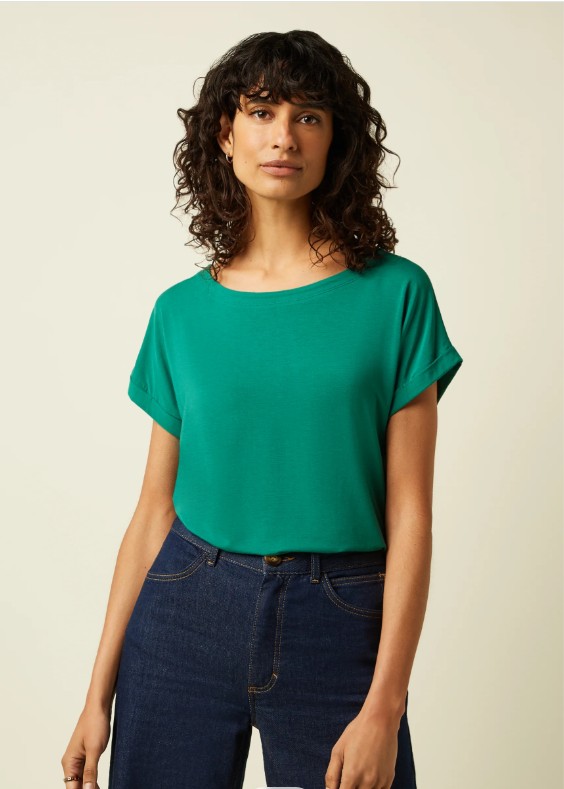 Aria Top Caprice Nile Green