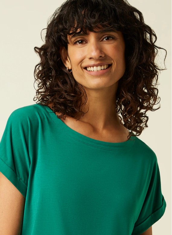 Aria Top Caprice Nile Green