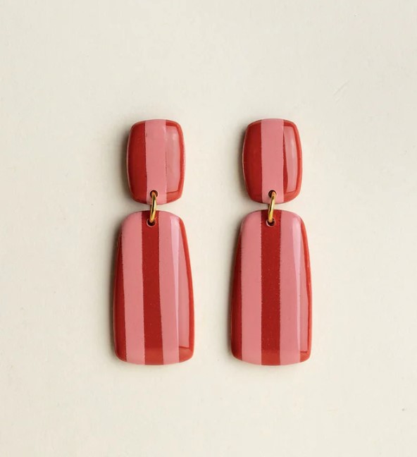Earrings Julia red Bloom