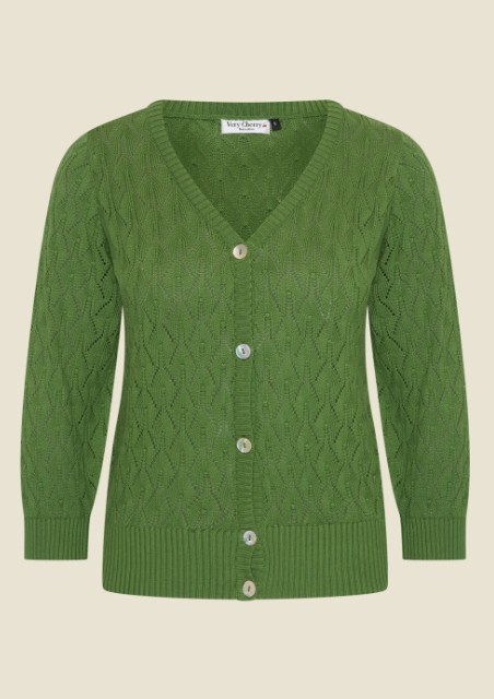 Bella Cardigan Green