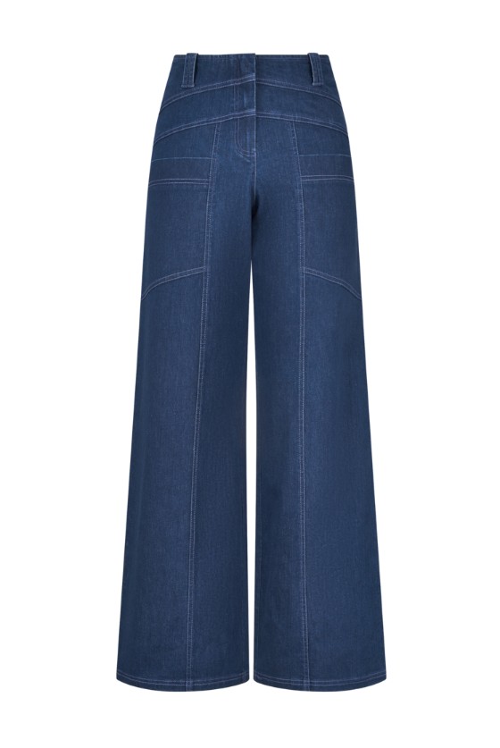 Triangle Trousers Dark Denim