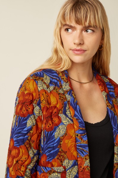 Noor Jacket Maui Summer Fig