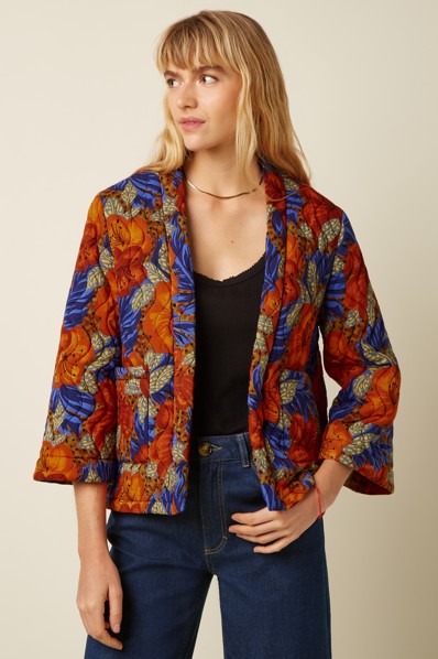Noor Jacket Maui Summer Fig
