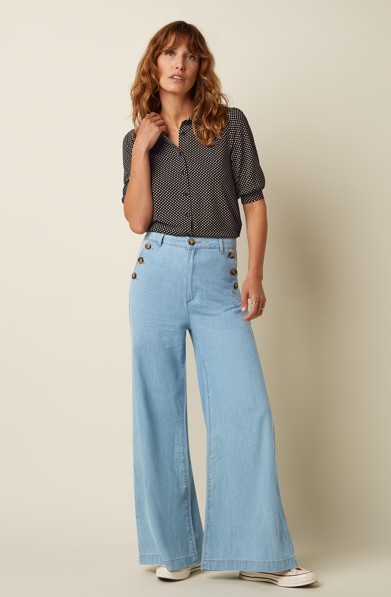 Carina Blouse Piper Black