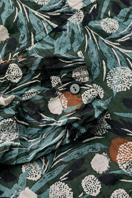 Larissa Shirt Coast Thistle Pine Needle