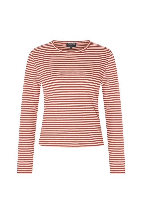 Top Round Neck Two Tone Mahony