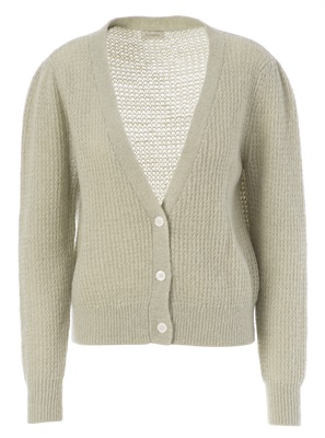 Curry cardigan Light Green