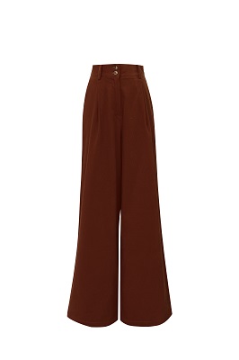 Pantalon Philo Marron Glace