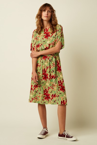 Marika Dress Rico Fire Red