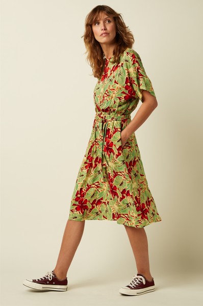 Marika Dress Rico Fire Red