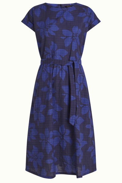 Betty Loose Fit Dress Saline Beacon Blue