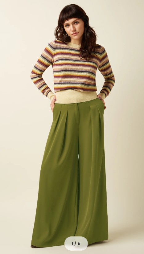 Marnie Pants Fanna Woodbine Green