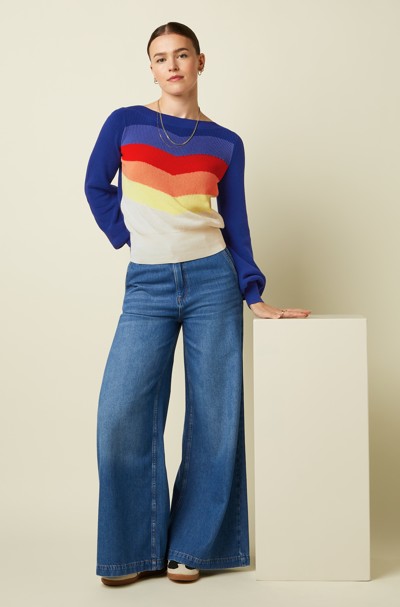 Peppa Pants Stone Denim Blue Tint