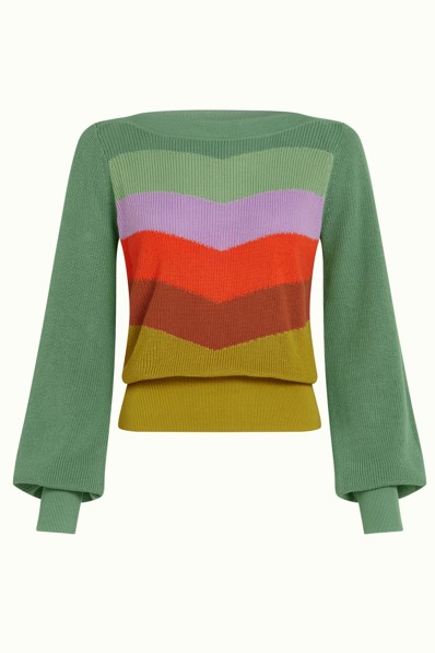 Audrey Bell Top Wonder Green Envy