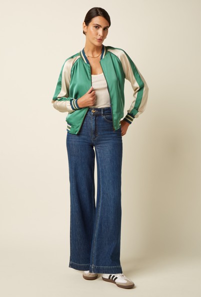 Bomber Jacket Lazou Fir Green