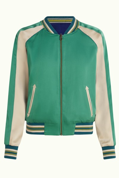 Bomber Jacket Lazou Fir Green