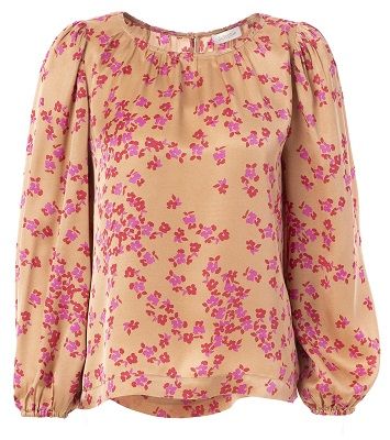 Albertine Blouse Pink Blossom