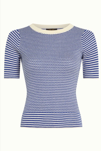 Agnes Top Denis Bluing