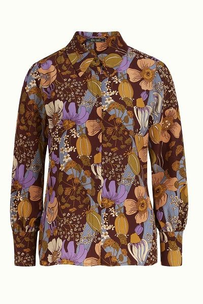 Winona Blouse Nifty Rum Brown