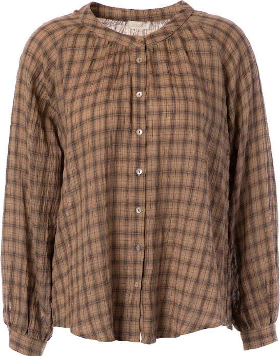 Jigsaw Blouse Light Brown