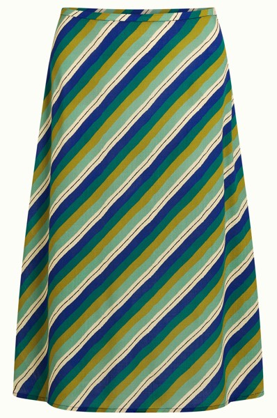 Juno Midi Skirt Cliff Mazarine