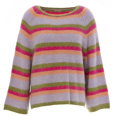Ariane Sweater Lollypop Stripes