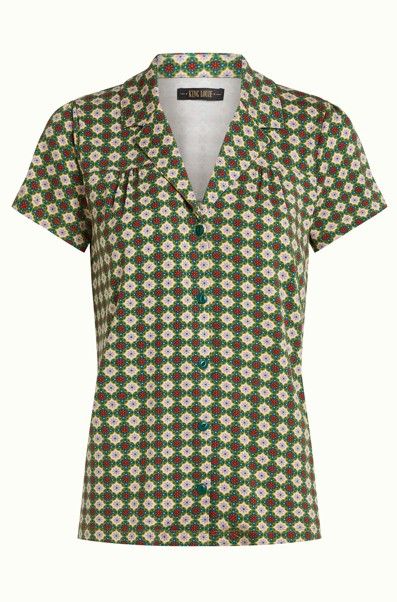 Tex Blouse Jade Ponderosa Green