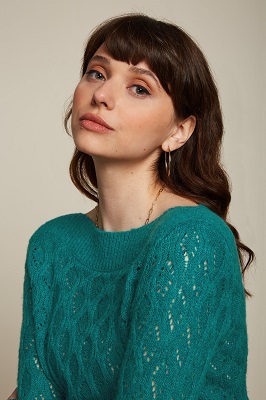 Erin Bell Top Borgo Ponderosa Green
