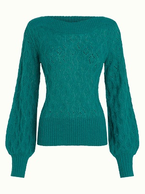 Erin Bell Top Borgo Ponderosa Green