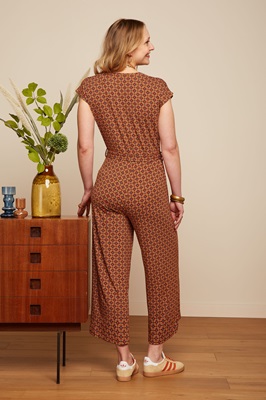 Mary Jumpsuit Miro Jalapeno Red