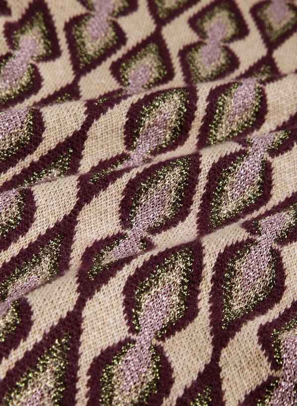 Audrey Top Richie Grape Red